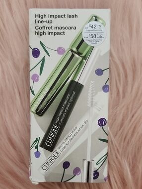 New Listing!! Brand New CLINIQUE 3PC HIGH IMPACT LASH LINE-UP BEAUTY GIFT SET